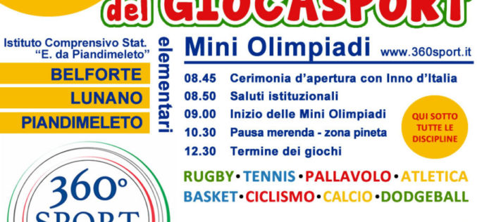 Mini Olimpiadi del Giocasport a Piandimeleto