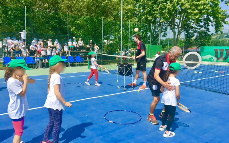 Festa delle Scuole di Morciano: super presenza del Circolo Tennis con 4 stazioni su 11!