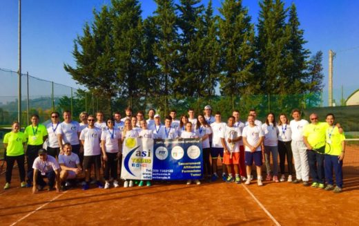 I futuri istruttori di tennis si danno appuntamento a Morciano: torna dal 31 ottobre al 4 novembre il corso del settore nazionale ASI Tennis