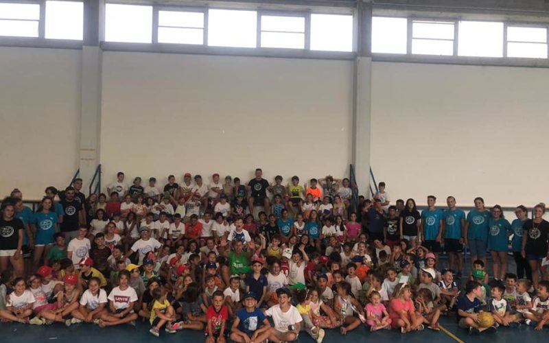 Sorpresa a Morciano: bambini e ragazzi del centro estivo sportivo incontrano i campioni