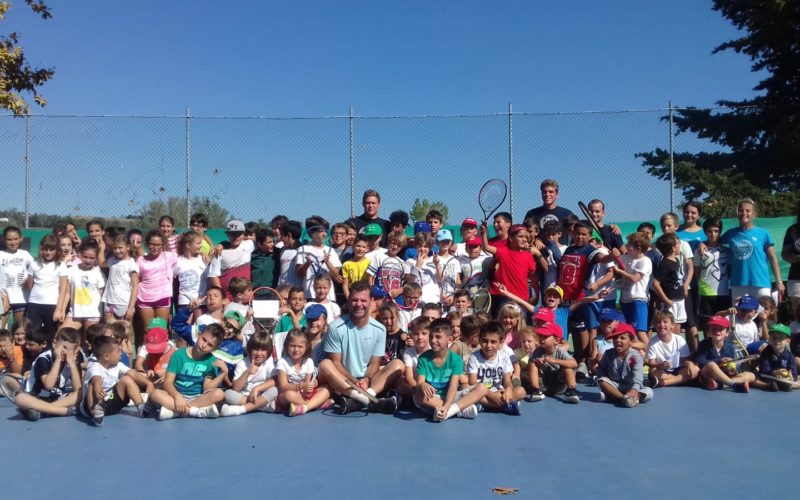 I ‘360 Kids’ incontrano Stefano Galvani, in passato tra i primi 100 tennisti del mondo – A Morciano va in scena il torneo di fine estate dedicato ai più piccoli